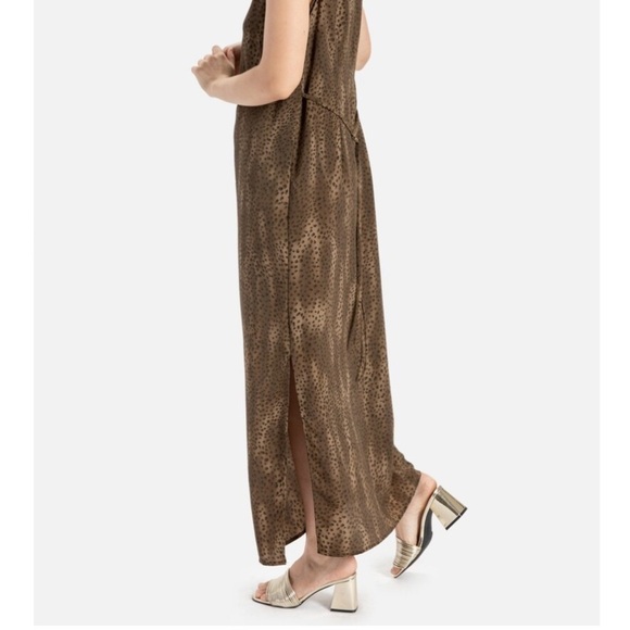 Vintage Maxi Maggie McNaughton 90s Snake Print Dress Plus size 3X - Picture 11 of 11